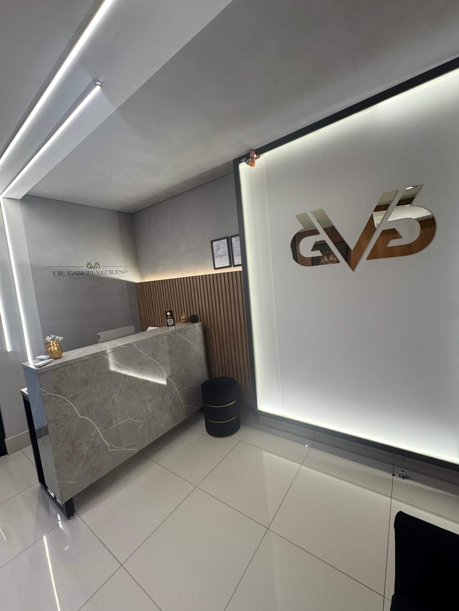 Recepção da GVB Clínica